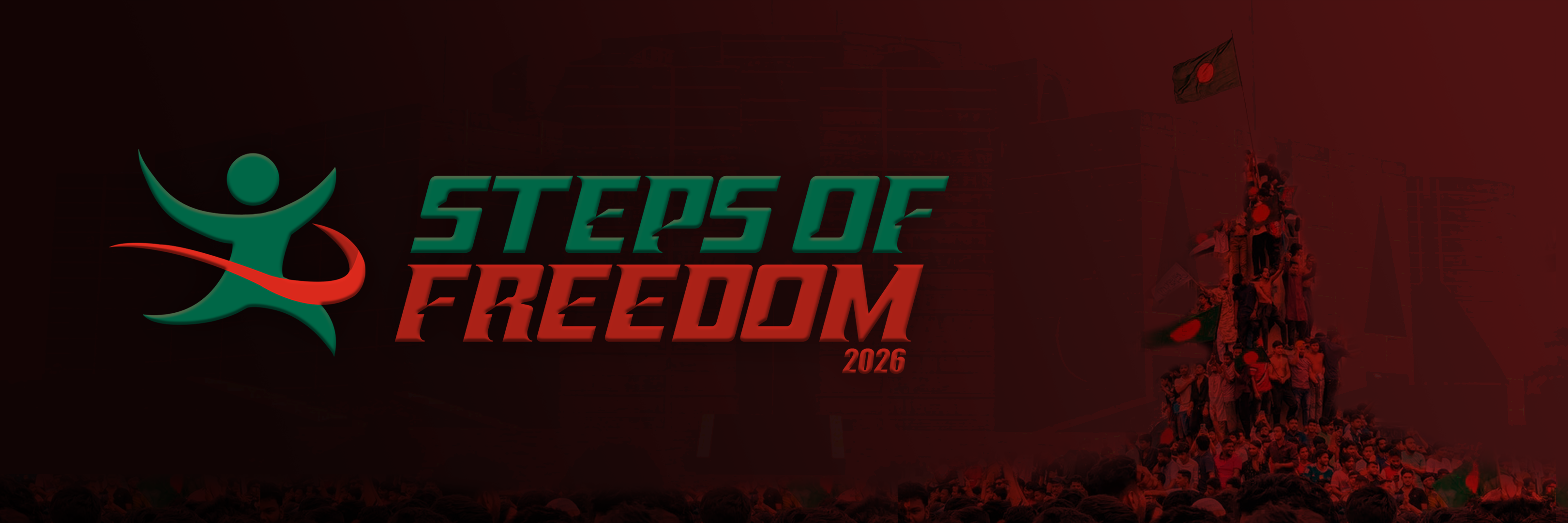 Steps of Freedom banner